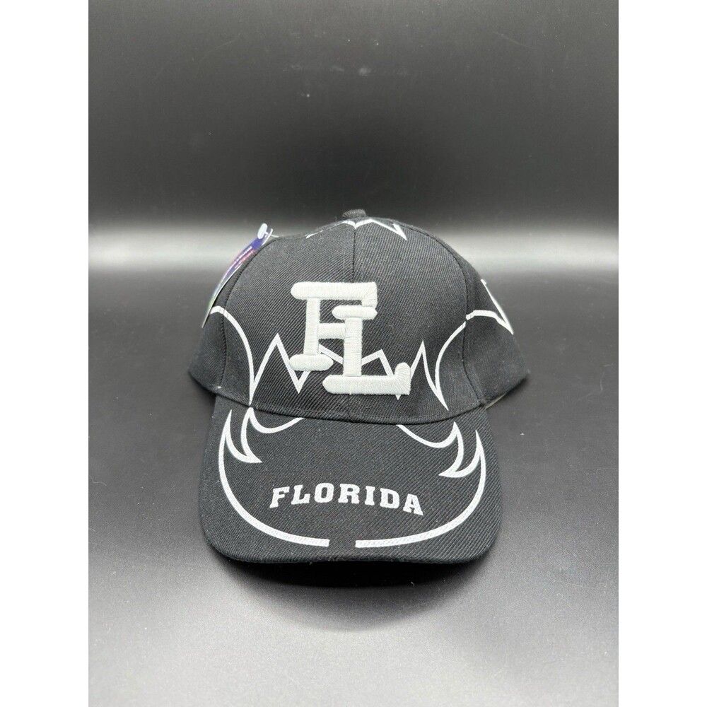 Y2K Florida Hat / Cap / Black / New with Tags Adjustable Strap